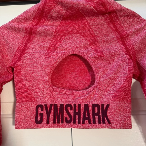 GYMSHARK FLEX SPORTS LONG SLEEVE CROP TOP Women’s size Small - Picture 6 of 9